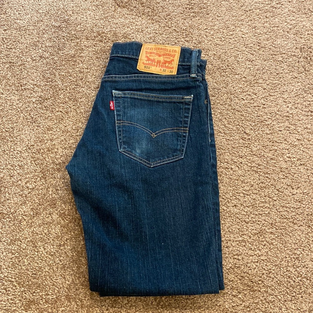 Men’s Levi 511 Jeans - Lightly worn - size 32 W 30 L